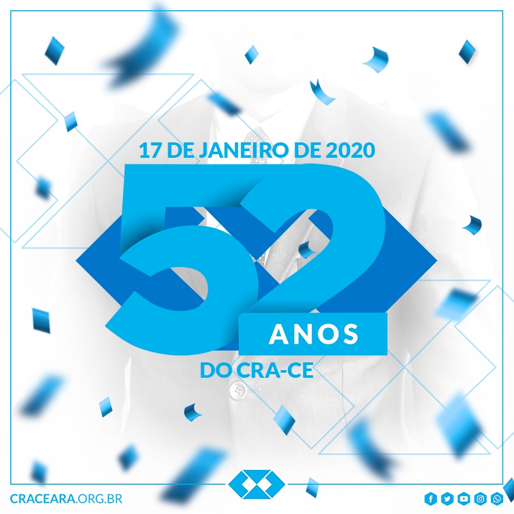 CRA-CE completa 52 anos de fundação nesta sexta-feira